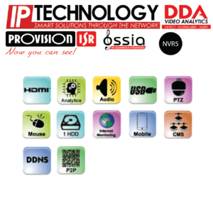 מערכת הקלטה NVR5-8200X (MM) 8CH 5MP