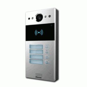 פנל אינטרקום IP עם מצלמה 4 לחצנים משולב קורא קרבה MEGA-204