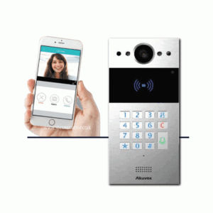 קיט אינטרקום 2 גידים IP דגם Mega-250 2W עם מסך Linox