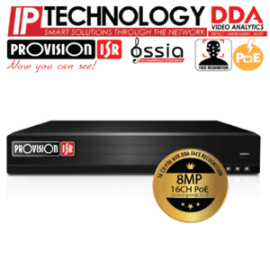 מערכת הקלטה NVR12-16400PFA(1U)-V2-2T 16CH 8MP