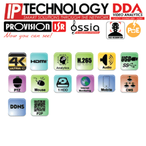 מערכת הקלטה NVR12-8200PFAN 8CH 8MP