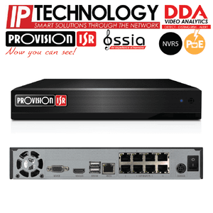 מערכת הקלטה NVR5-8200PXN(MM)-1T 8CH 5MP