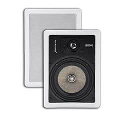 זוג רמקולים שקועים בקיר