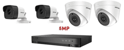 קייט ארבע מצלמות 5MP + DVR